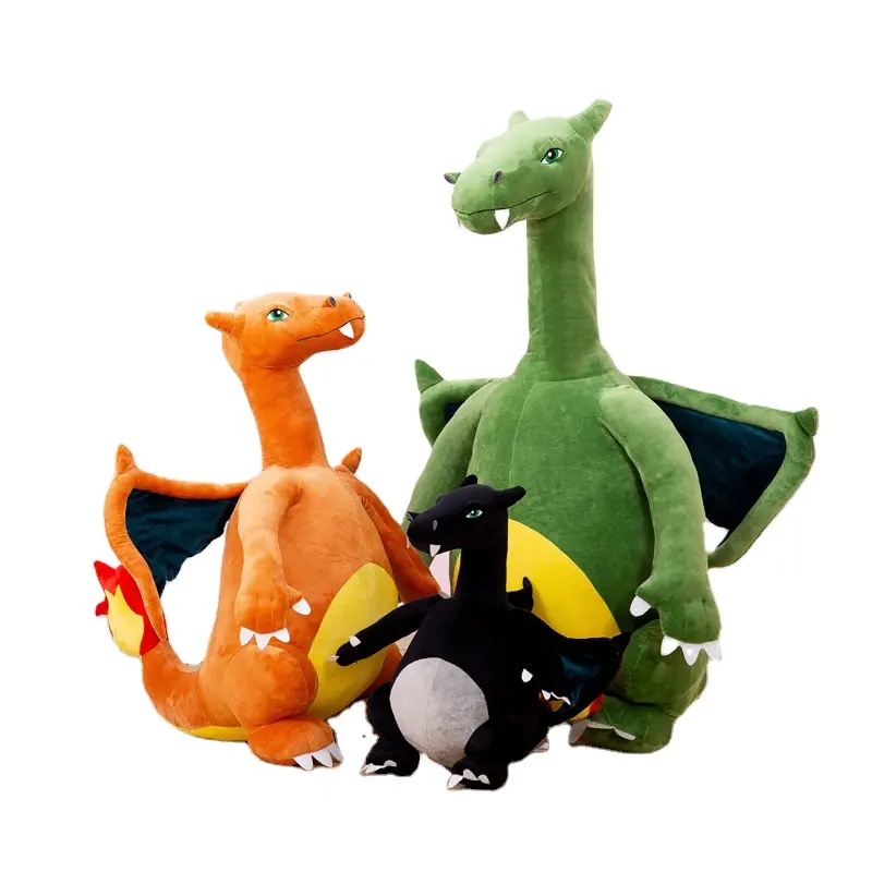 Crustle Plush Creative Animals simulation dinosaur plush toy dragon doll boy gift Charizard Charmander Sleeping Pillow Soft Toy