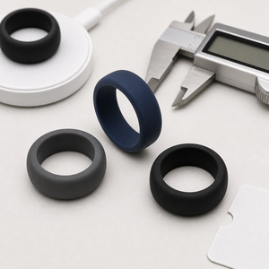 เคสซิลิโคน Oura Ring 5/4 Galaxy Ring RingConn Ultrahuman สีเข้ม ป้องกันสมาร์ทริง ชาร์จได้โดยไม่ต้องถอดออก - Product Image 4