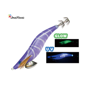 Jingyang เหยื่อตกปลาโคเบียเรืองแสง UV ออกแบบได้ตามต้องการวัสดุ ABS เหยื่อแข็งเทียมสำหรับตกปลาน้ำเค็มพิมพ์ลาย - Product Image 6