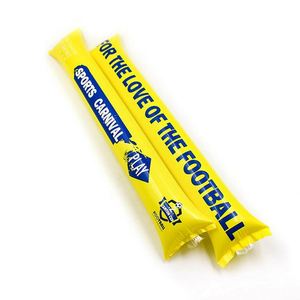 Bâton de cheering gonflable lumineux LED blanc personnalisé Bam Bam, éco-responsable, en promotion, pour fans et applaudissements - Product Image 3