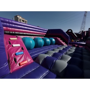 40mx12.5m 2025 mới đến Phi Hành Gia Chủ Đề Công viên lớn ngoài trời Inflatable công viên giải trí Bouncer trở ngại - Product Image 3