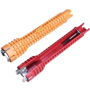 Llave para fregadero ocho en uno, llave ajustable para tuberías métricas, para instalación de grifos de baño, acero para herramientas S2 - Product Image 4