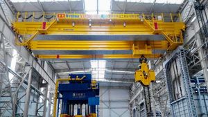 رافعة جسرية فولاذية رباعية العوارض بقدرة 320 طن من نوع YZ - Product Image 4