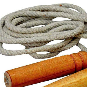 Cuerda de Saltar de Alta Calidad OEM, Cuerda de Saltar para Fitness con Logotipo Personalizado, Cuerda de Saltar con Mango de Madera de Alta Calidad - Product Image 6