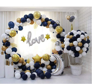 <b>Balloon</b> Ring air Ring <b>Balloon</b> Ring Shape Wedding Birthday Celebration Background Scene Layout Props Plastic Arch - Product Image 5