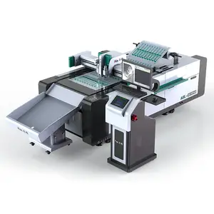 Jinan AOL oscilante faca arrastar faca placa impressão adesivos folha de papel pacote com vinco roda ferramenta CNC máquina de corte