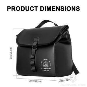 Sacoche de selle de moto imperméable, sac de rangement pour siège arrière de moto, sac de voyage pour moto, sac latéral universel pour moto, sac de vélo - Product Image 6