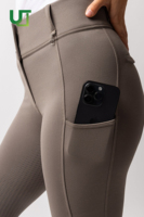 Promotion : Legging d'équitation à grip, Pantalon d'équitation pour femme, Culotte d'équitation, Vêtements d'équitation, Direct usine