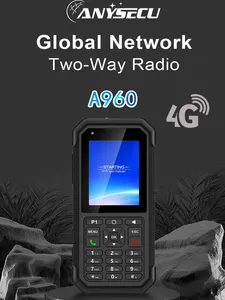 วิทยุสื่อสาร A960 ANYSECU Zello ระบบ Android 8.1 รองรับ 4G SIM พร้อม GPS, WiFi, POC วิทยุสื่อสารสองทาง รุ่น L807 - Product Image 1