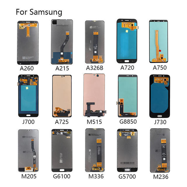 Wholesale Cell Phone Display for Samsung A10 A02 A12 A20 Display LCD Touch Screen Replacement