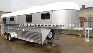 Remolque de Carga Flotante para Caballos, de Acero Galvanizado, Tipo Gooseneck 3, con Estándar Australiano, Personalizado - Product Image 4