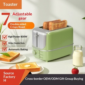 Tostadora Eléctrica Vertical Automática de Acero Inoxidable para el Hogar, de 2 Rebanadas, Delgada y Elegante, para Desayunos, Venta al por Mayor - Product Image 2