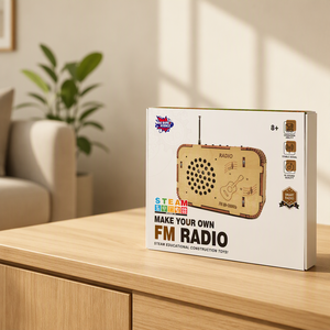 Kit di Apprendimento BIG BANG SCIENCE ODM/OEM, Kit di Assemblaggio Radio FM, Kit Didattico per Principi di Circuiti Elettrici in Classe - Product Image 1