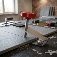 Outil de nivellement et de levage de carreaux réglable, espaceur en acier pour carreaux, régulateur de hauteur, accessoire d'installation de carreaux de sol