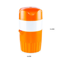 Hand Juicer Citrus Oranje Knijper Handleiding Deksel Rotatie Druk Ruimer Voor Lemon Lime Grapefruit Met Zeef En Container