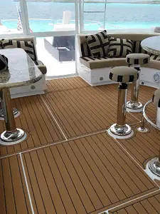 Ocean Sport Diy Wholesale Eva Foam Flooring Marine Deck Yacht Floor Roll Boat Mat Faux Teak Boat Carpet Boat Flooring
