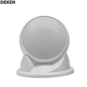 DEKEN SLIM3 <span class=keywords><strong>WH</strong></span>/BK Installation murale au plafond Mini haut-parleur sphérique pour système de cinéma maison - Product Image 2