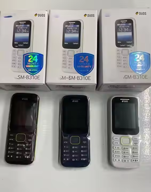 Original B310E Global Multi-language GSM Dual SIM Card Support FM Candy Bar Keyboard 2G Feature Phone