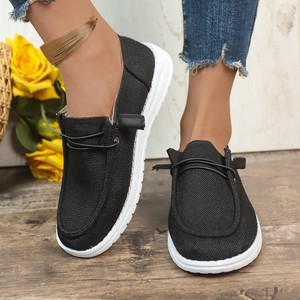 <span class=keywords><strong>Mocassins</strong></span> plats décontractés pour femmes européennes et américaines, grande taille, à enfiler, collection Printemps-Automne 2025, pour le commerce international - Product Image 6