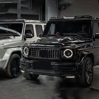 Aileron de toit avant en fibre de carbone avec kit de carrosserie léger Accessoire pour Mercedes Benz Classe G W464 G500 G63 AMG 2019-2023
