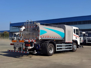 Camion de nettoyage électrique Balayeuse à tapis électrique Aspiration Street Sweeper Truck Prix à vendre Camion de nettoyage - Product Image 5