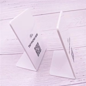 Support de code QR personnalisé en acrylique/support de code QR en acrylique - Product Image 1