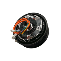 Moteur CC sans balais QSMOTOR 12 pouces V4 30H 2000W puissance de pointe 6000W double capteur Hall 18 axes rapport de réduction 200 3.5J