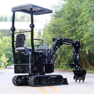 Miniexcavadora Landward en Oferta, 1 Tonelada, con Motor de 5 Cilindros, Multifuncional, Hidráulica, Pequeña, Usada, Bajo Mantenimiento - Product Image 4