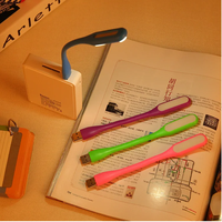 Ampoule LED Gadget USB en métal flexible Lumière LED USB ultra lumineuse Lampe LED USB pliable