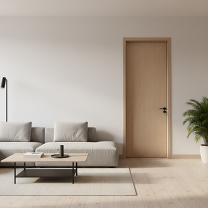 Porta Insonorizzata Minimalista in PVC Rivestito in Foglio, 55dB, Tipo T, Tripla Guarnizione, per Hotel, Aeroporti, Trasporto, <span class=keywords><strong>Dimensioni</strong></span> Personalizzate - Product Image 6