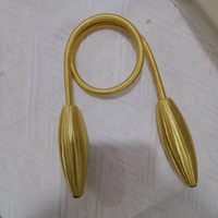 Clips d'embrasse pour rideaux torsadés à la maison Drapé de fenêtre décoratif Embrasses flexibles Modélisation aléatoire Porte-rideaux Draperies Retenue