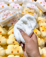 Jouets alimentaires moelleux Hachimi Cloud Cotton Candy en mousse PU à remontée lente pour le soulagement du stress, nouveauté à presser, vente en gros