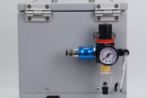 Alimentatore a vite automatico da 1,5 l con impostazioni di vibrazione regolabili 100W macchina erogatrice a vite per soffiaggio d'aria - Product Image 4