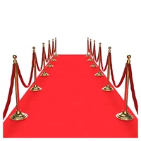 Tapis rouge de mode douce de barrière de trafic de VIP pour des événements à la maison ou des mariages