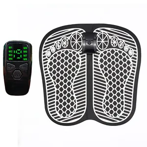 New Trending Hot Products ABS Reflexology Feet Massage Mat Rechargeable Vibrating Ems Acupoints Stimulator Massage Foot Mat