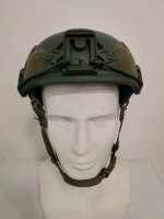 Casque tactique FAST Airframe Wendy OD Green UHMWPE Aramid à coupe haute, casque de sécurité balistique IIIA