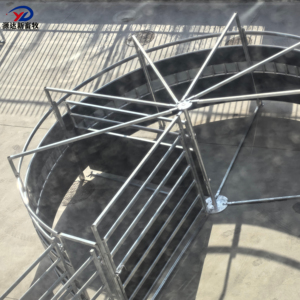 Kit de cour pour bétail galvanisé robuste, <span class=keywords><strong>portail</strong></span> tournant de 3 m de diamètre, panneau occultant, montage facile, système d'enclos pour bétail - Product Image 1