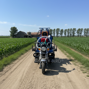 高速配送ミニ格安良好な作業水井戸掘削リグ3輪オートバイ水井戸掘削リグ掘削機移動 - Product Image 4