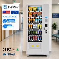 Máquina Expendedora Inteligente para Exteriores RUNYANG, Personalizable, sin Personal, con Lector de Tarjetas, para Alimentos y Bebidas
