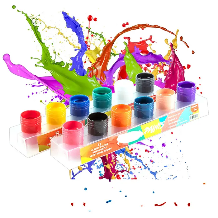 Werbegeschenk individuelle Flasche DIY Farbe reich an Pigment Stofffarbe Set bleibender Stoffkleber