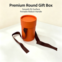 Boîte cadeau cylindrique personnalisée, emballage en tube de papier rond pour foulards, cosmétiques et petits cadeaux