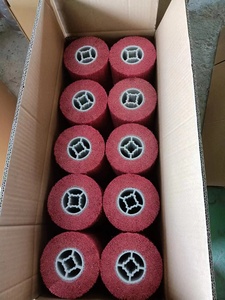 Roue de tréfilage abrasive non tissée de <span class=keywords><strong>Loct</strong></span> 100*100*19mm 100*120*19mm polissage d'acier inoxydable - Product Image 5