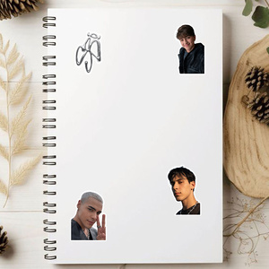 Set de 55 Pegatinas SNATOS BRAVOS Sin Repetición, Impermeables, para Equipaje y Diario, Regalo para Fans de DREW, GABI, KENNETH y ALEJANDRO - Product Image 6