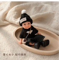 Muñeca Reborn de Silicona Sólida de 6 Pulgadas, con Ropa de Moda, Juguete de Muñeca para Juego de Imitación para Niños, Regalo para Niñas Pequeñas