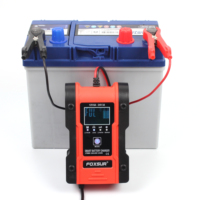 Chargeur de batterie intelligent à 7 étages pour 12.6V Lithium Ion 12V 6A 24V 3A Plomb-acide et moto LiFePO4