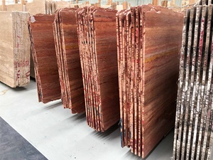 <span class=keywords><strong>Pietra</strong></span> BOTON lucidata <span class=keywords><strong>pietra</strong></span> naturale rosso <span class=keywords><strong>giardino</strong></span> piastrelle esterne travertino marmo pavimento - Product Image 5