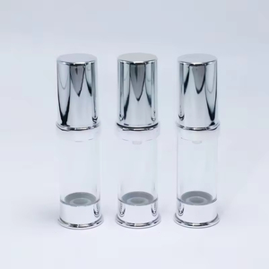 5ml 10ml clear White <b>Empty</b> Airless Lotion Pump Set Plastic Sunscreen Cream Emulsion Spray Travel Bottles Bottle with <b>Box</b> - Product Image 6