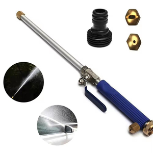 Car Pressurization <b>Power</b> Water Gun Jet Garden Hose Wand Nozzle <b>Sprayer</b> Watering Spray Cleaning Tool - Product Image 5