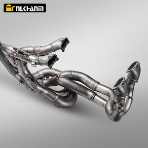 Sistema de Escape Completo de Aleación de Titanio Plateado para Motocicleta NlkHanm Panigale/Streetfighter V4/V4S SP 2018-2024 - Product Image 2