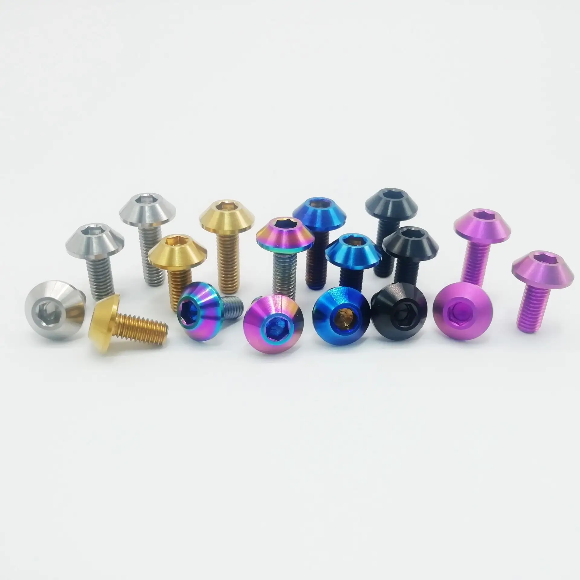 Titanium Bike Water Bottle Cage Bolts bottle Holder Ti Bolts For Bicycle Water Bottle Rack Cycling Acceesoies Parts
